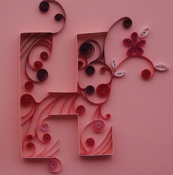 عکس نوشته با حرف ح