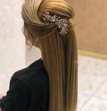 عکس مدل موی صاف