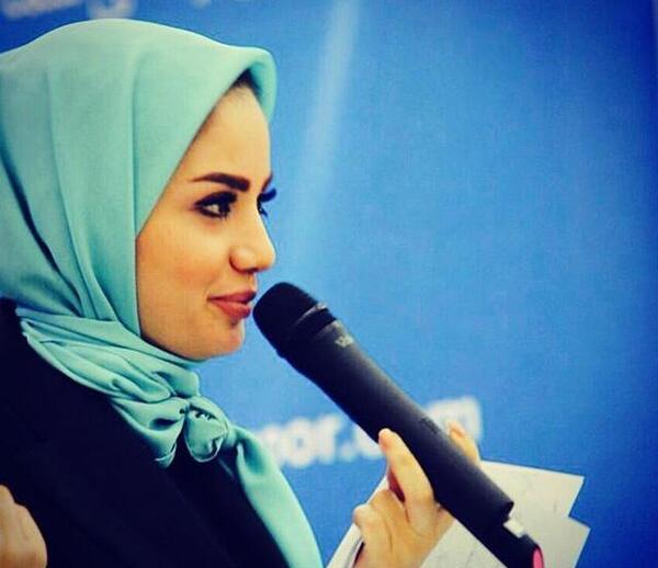 عکس مجری زن ژینا