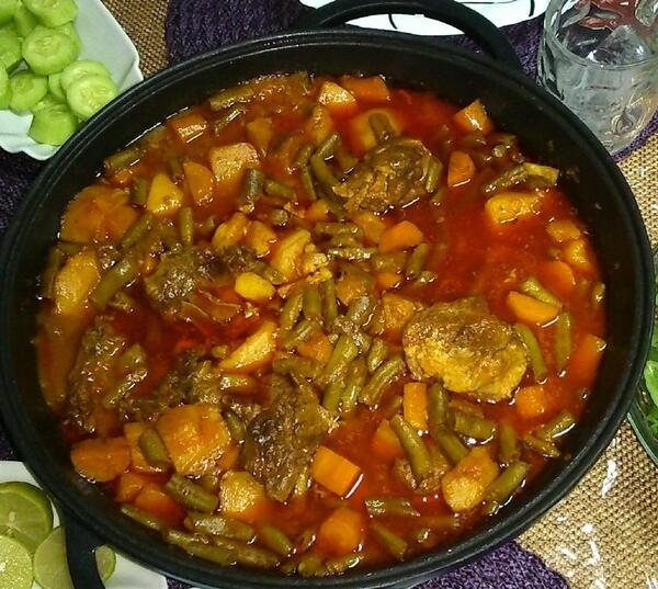 عکس غذا لوبیا
