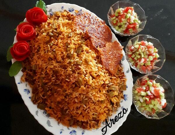 عکس غذا لوبیا