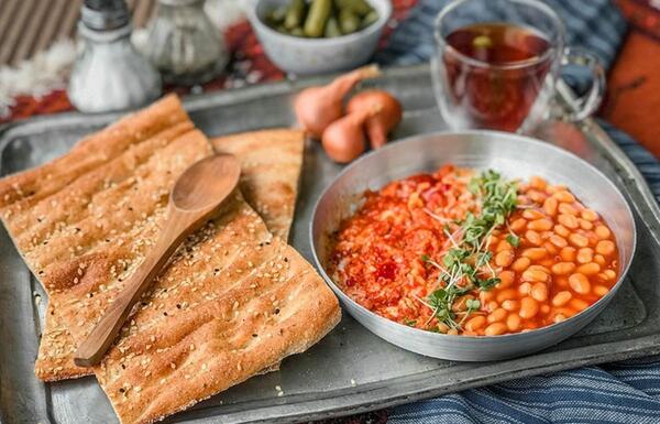 عکس غذا لوبیا