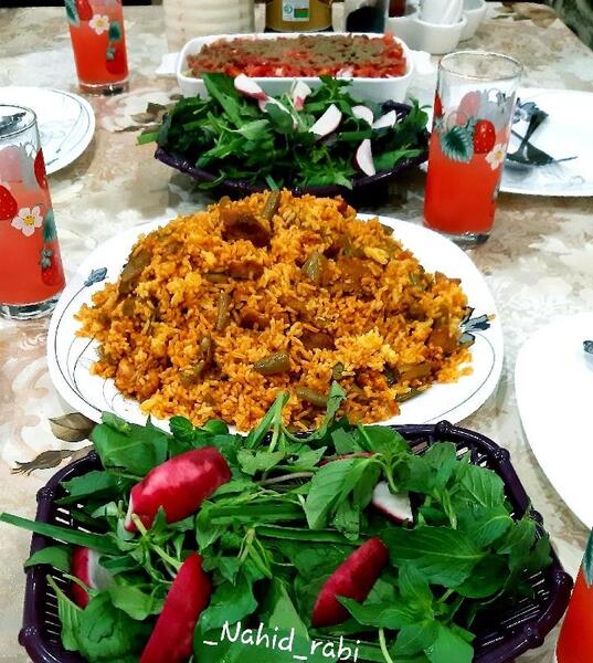 عکس غذا لوبیا