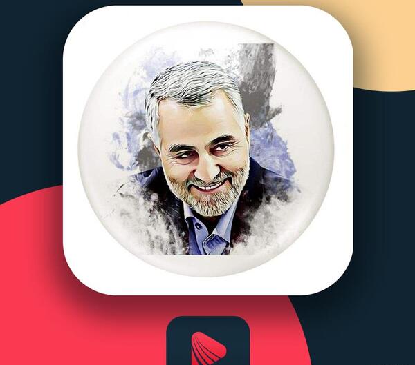 عکس حاج قاسم و خامنه ای