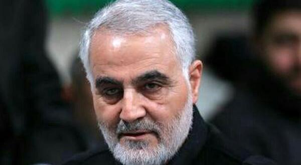عکس حاج قاسم و خامنه ای