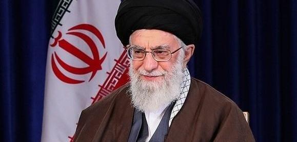 عکس رهبر و پرچم ایران