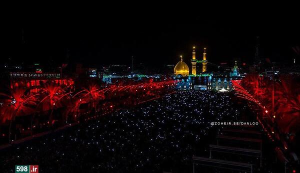 عکس بین الحرمین مشهد