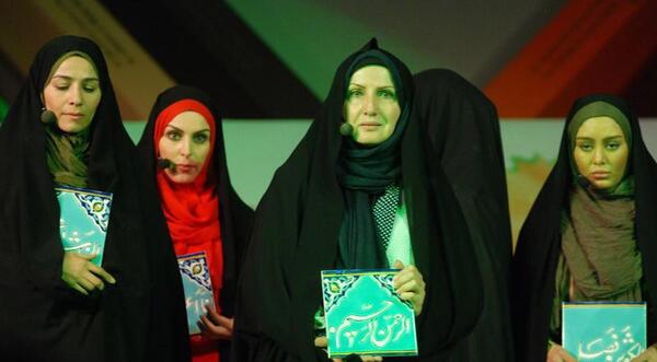 عکس زن سیبیلو