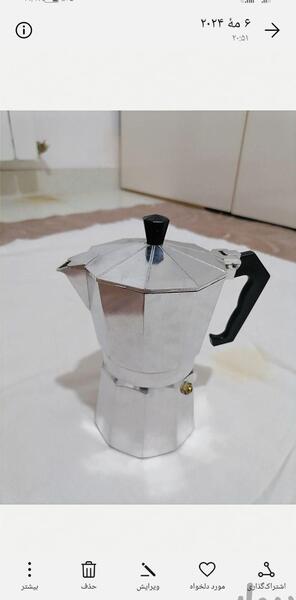 عکس قهوه جوش استیل