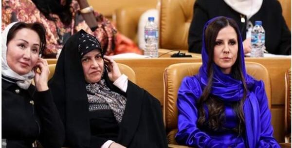 عکس زن رئیس جمهور ایران