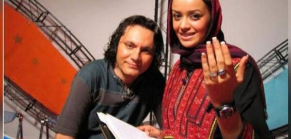 عکس همسر جدید الهام چرخنده