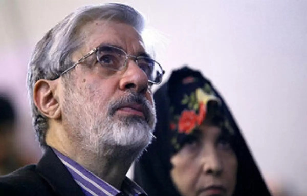 عکس جدید موسوی