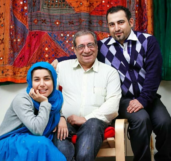 عکس های حسین محب اهری وهمسرش