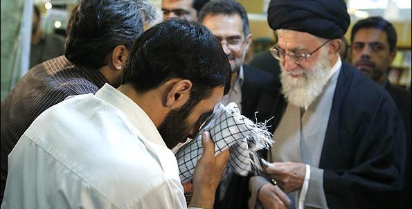 عکس چفیه رهبر