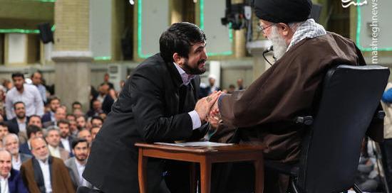 عکس چفیه رهبر
