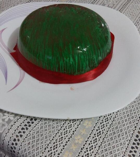 عکس ژله سبزه