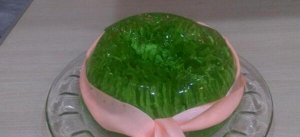 عکس ژله سبزه