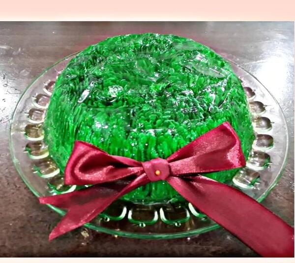 عکس ژله سبزه