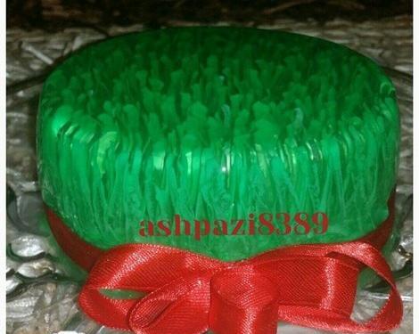 عکس ژله سبزه