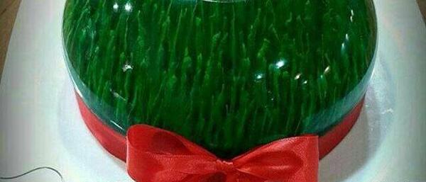 عکس ژله سبزه