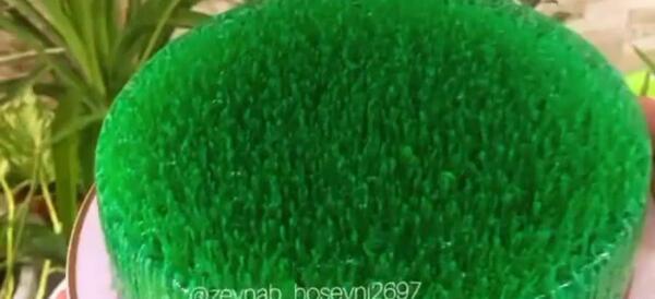 عکس ژله سبزه
