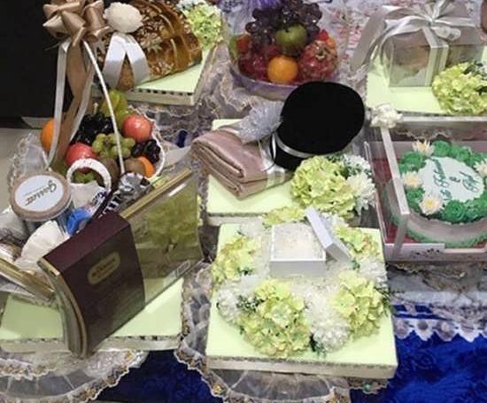 عکس چیدمان عیدی عروس