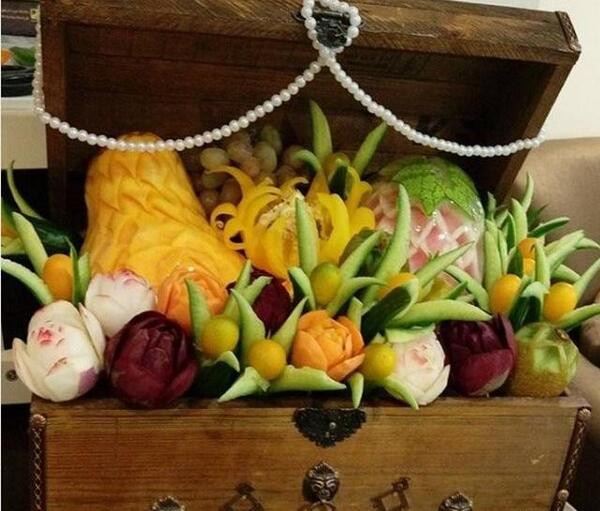 عکس چیدمان عیدی عروس