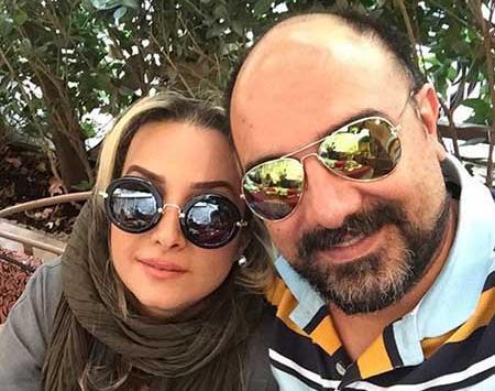 عکس ثنا برزنجه با نوید زردی