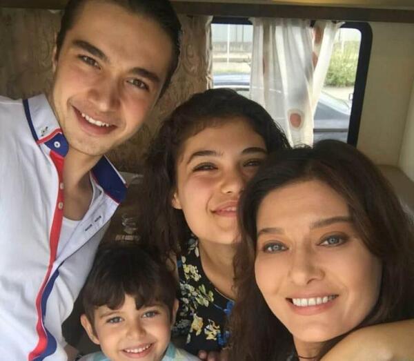 عکس نورگل و همسرش