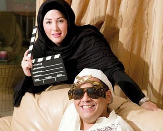 عکس لیلی رشیدی با همسرش