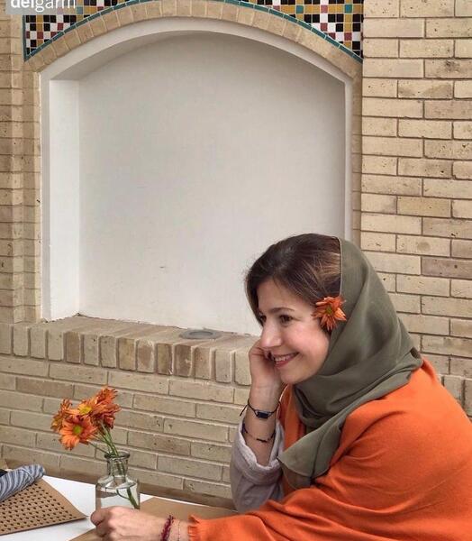 عکس لیلی رشیدی با همسرش