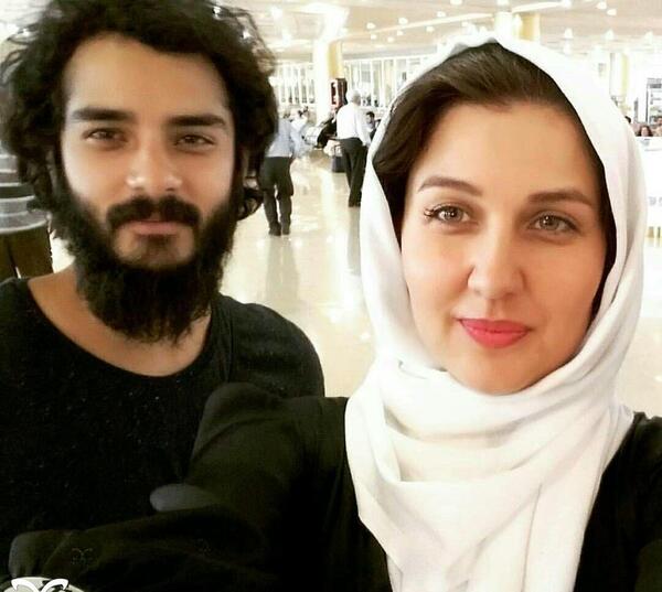 عکس ساعد سهیلی و همسرش گلوریا