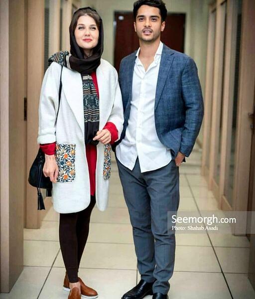 عکس ساعد سهیلی و همسرش گلوریا