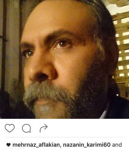 عکس سیامک عباسی و همسرش