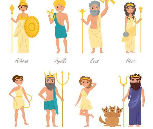 عکس خدایان یونان