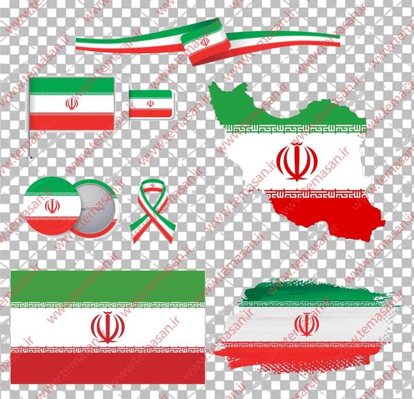عکس جنجالی پرچم ایران