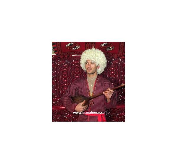 عکس کلاه پشمی ترکمنی