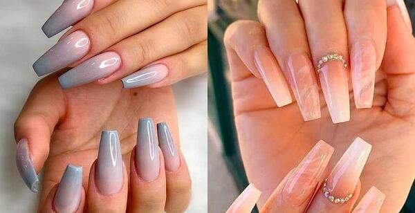 عکس طرح ناخن بیبی بومر