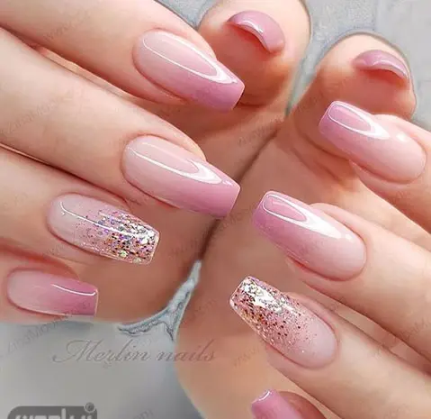 عکس طرح ناخن بیبی بومر
