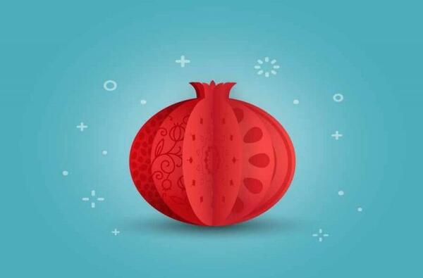 عکس یلدا گرافیکی