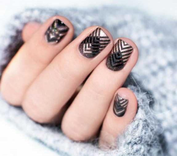 عکس طراحی ناخن شیک و جدید
