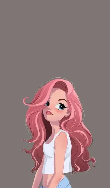 عکس دخترانه فانتزی ویسگون