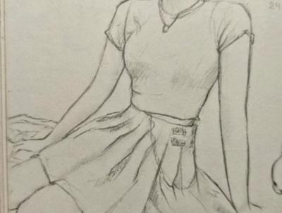 عکس ایده نقاشی لباس