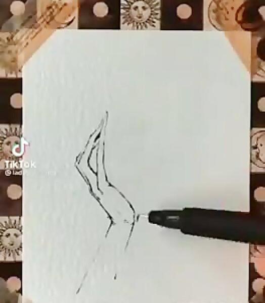 عکس ایده نقاشی ترسناک