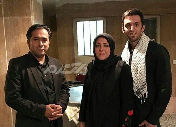 عکس شهاب پویان گزارشگر شبکه سی پلاس