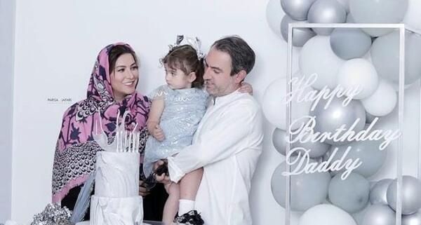 عکس همسر فریبا نادری