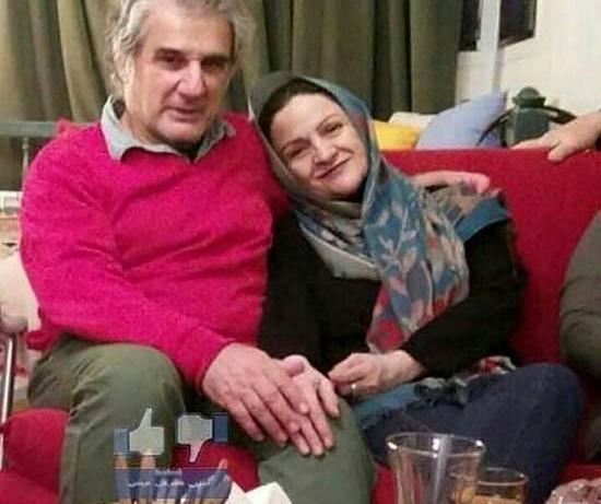عکس همسر جدید گلاب آدینه