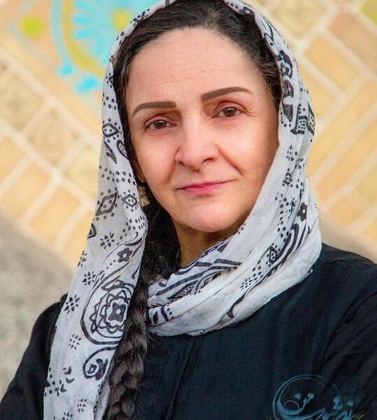 عکس همسر جدید گلاب آدینه