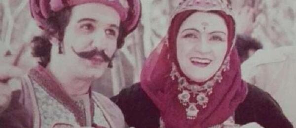 عکس همسر جدید گلاب آدینه