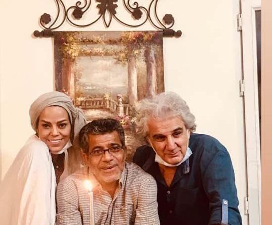عکس همسر جدید گلاب آدینه
